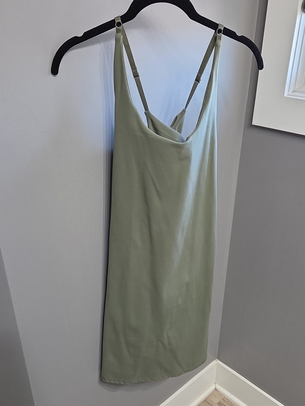Athletic Dress in Sage Green